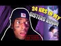 24 HOURS IN MY SISTER'S ROOM! *ends horrible*