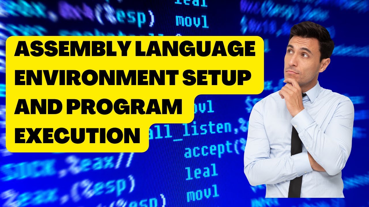 How to execute Assembly language program - YouTube
