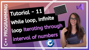 C++ FOR BEGINNERS (2025) - What is while loop, What is infinite loop PROGRAMMING TUTORIAL