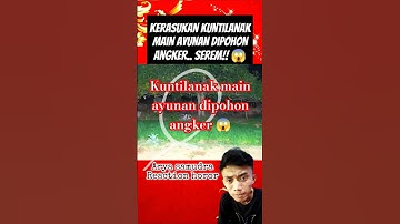 Kuntilanak main ayunan! #fyp #horor #hantu #kuntilanak #ghost #penampakan #misteri #angker #mistis
