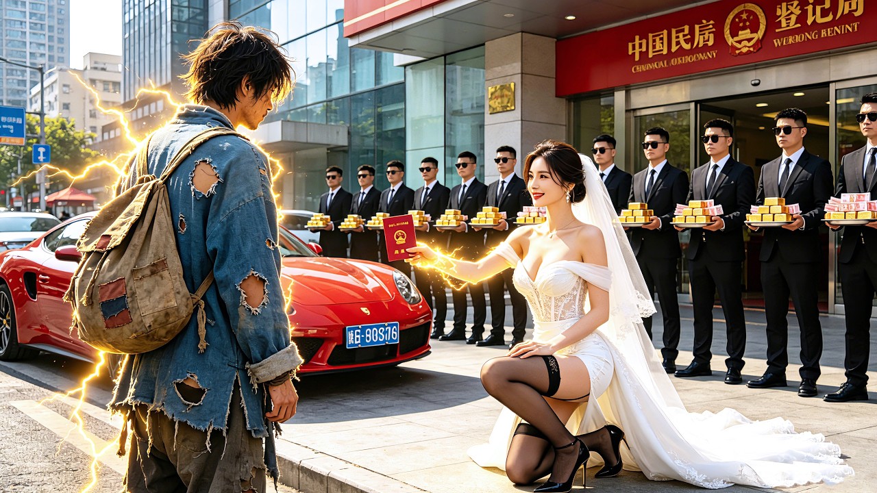 美女總裁爲救公司，被逼着與乞丐結婚！誰知乞丐竟是隱世神尊，拯救女總裁破產公司東山再起，倆人攜手重回巔峯逆襲人生！反轉 #打臉 #爽文