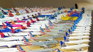 A Tour Of My Giant 450+ Model Aircraft Collection  Winter 2023