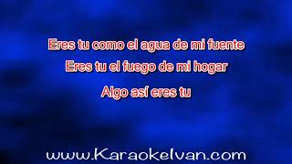 Video thumbnail of "Luis Miguel - Eres Tú KARAOKE"