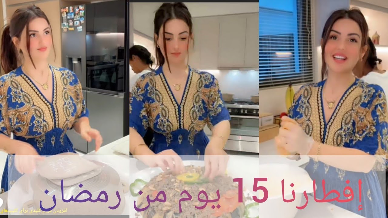 نور وعصام 🔥 جهزنا الطبخات والمقبلات والعصير وحضرنا السفرة الرمضانية وياسلام شي بيشهي 