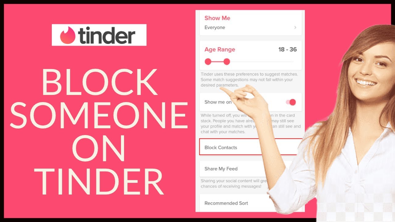 How to block someone on tinder