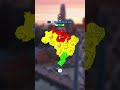 IDH VS Qualidade De Vida No Brasil #mapping #mapper #map #maps #geography #shorts