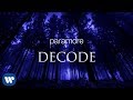 Paramore - Decode (Official Instrumental)