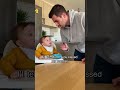 Toddler Blackmails Dad for Chocolate 😂 #funnykids #toddlerdrama #familyshorts