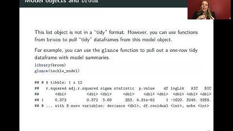 Ch 7, Video 4: Linear regression models