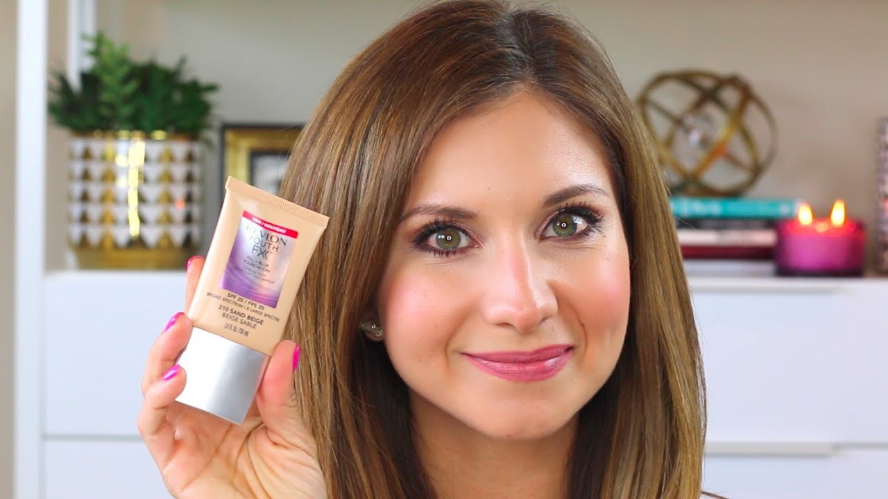 First Impression on the NEW Revlon FX Foundation for Mature Skin YouTube