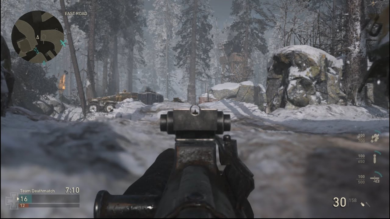 Call of Duty WW II - Ardennes Forest [ StG 44 ] - 20 kills - YouTube