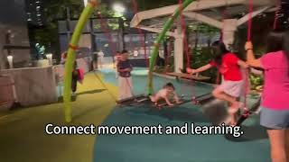 Modular Kindergarten Playground for Flexible Site Planning