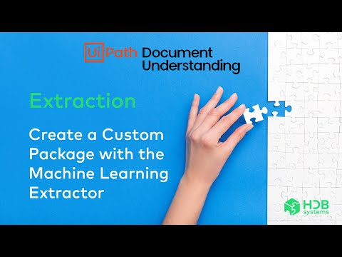 UIPATH'S DOCUMENT UNDERSTANDING with ML - Creating custom package using Data Labeling (ENG)