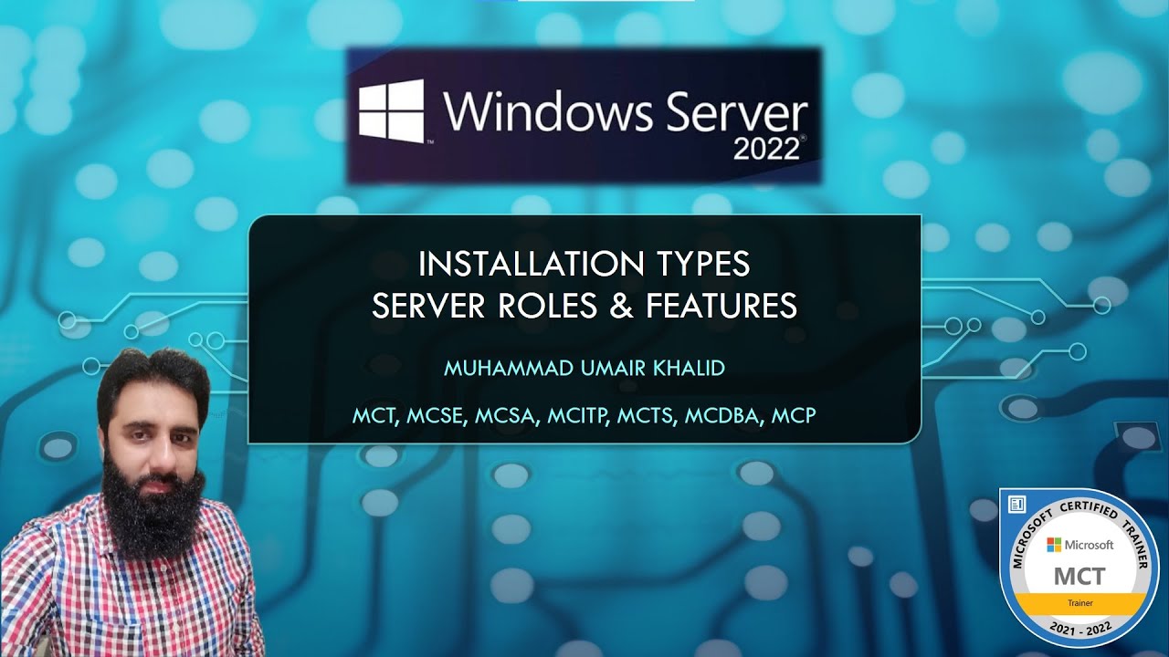 Lecture 5 - Server Roles & Features - YouTube