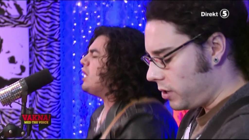 Bild från Chris Medina live hos VAKNA! med the Voice