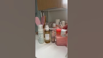 evening skincare routine🫧 #skincareroutine #nighttime #nightroutine #eveningroutine #aesthetic
