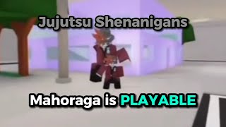 MAHORAGA will be PLAYABLE - full showcase (Jujutsu Shenanigans)