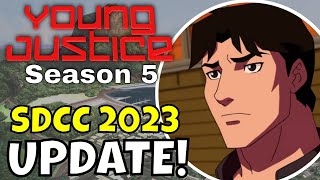 Young Justice Season 5 SDCC News   Greg Talks Comic Con