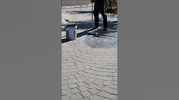 Sơn nhuộm màu bê tông áp khuôn