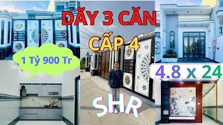 3 Căn Cấp 4 Giá Tốt. Shr. Gần Ql50, Siêu Thị Co.opmart Cần Giuộc. Sổ Sẵn Công Chứng Liền 4.8X22