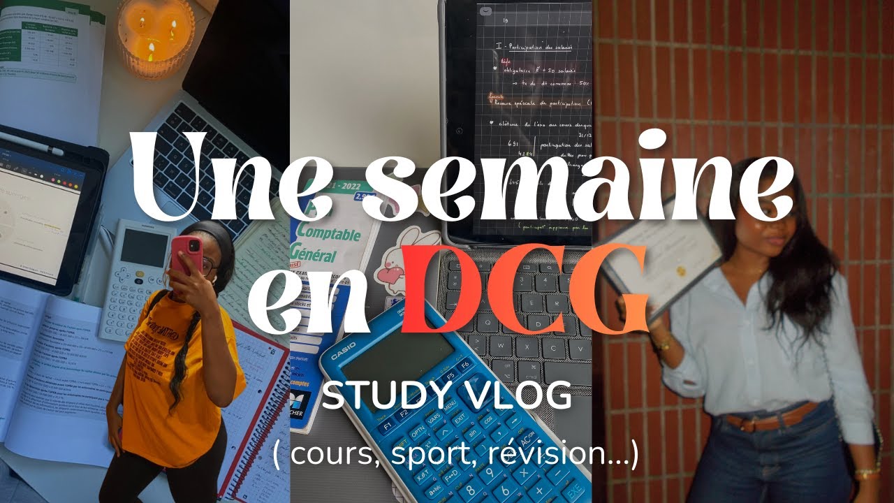 STUDY VLOG - Une semaine en DCG