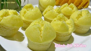 Không ngờ làm BÁNH BÒ KHÓM thật dễ thật ngon mà k cần men nở - Pineapple cake