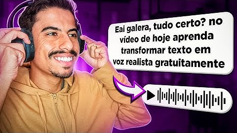 COMO TRANSFORMAR TEXTO EM VOZ REALISTA GRATUITAMENTE | IA DO GOOGLE!