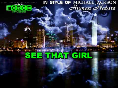 Human Nature Michael Jackson Lyrics Karaoke Human Nature Michael Jackson Lyrics Karaoke