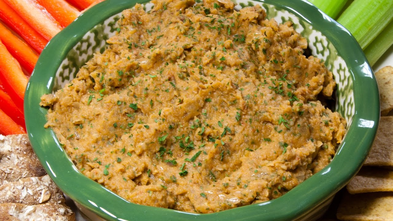 White Bean and SunDried Tomato Pâté YouTube