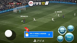 FIFA 17 MOBILE MOD FIFA 14 FOR ANDROID WITH GRAPHICS PS4, CAREER MODE, LEAGUES and KITS 16/17