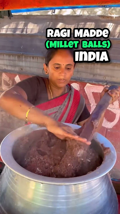Ragi Madde | Millet Balls | India
