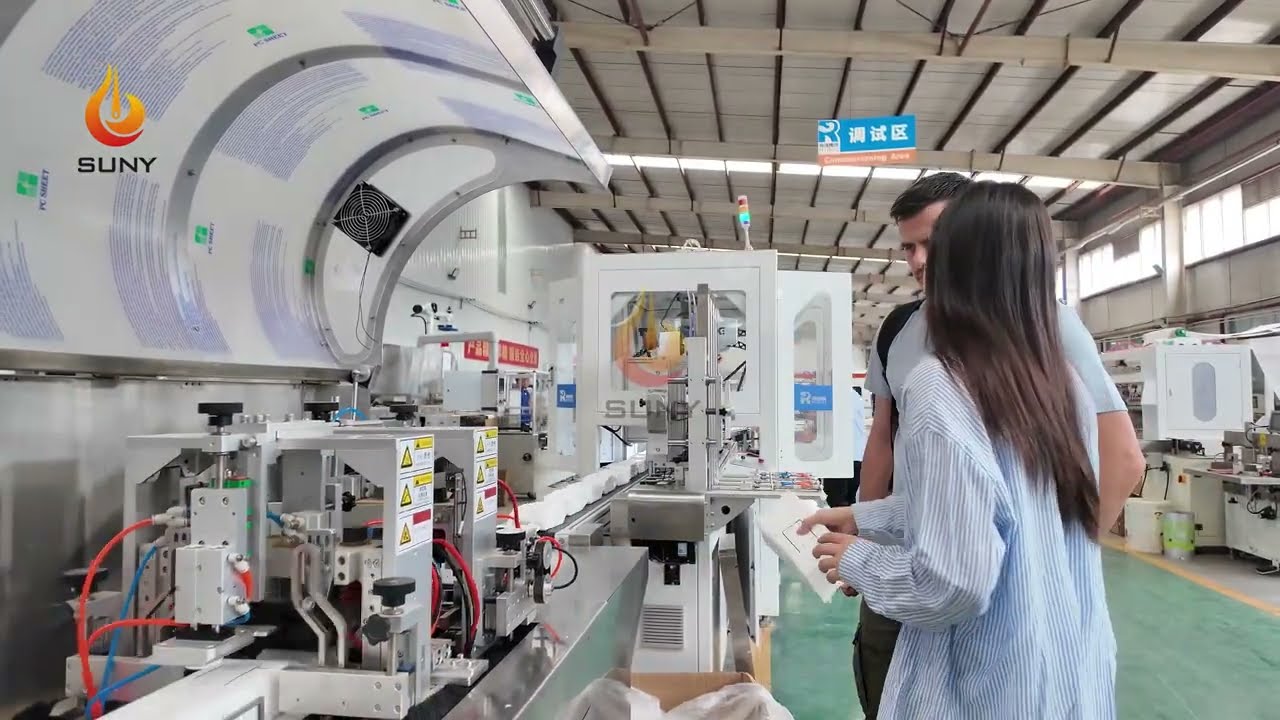 Wet Wipes Automatic Production Line with Boxing System