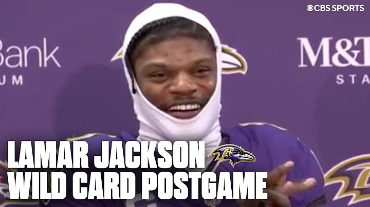 Lamar Jackson talks about how Derrick Henry makes the game easier for him | Press Conference