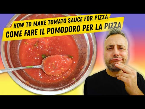 Video: Come Fare La Salsa Per Pizza Pizza