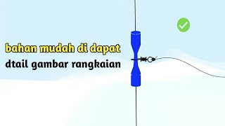 CARA BARU ! membuat rangkaian pancing dasaran Arus kencang