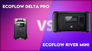 EcoFlow Delta Pro vs EcoFlow River Mini Technical Comparison