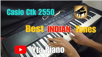 Casio Ctk 2550 Tones....... 🎵