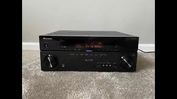 How to Factory Reset Pioneer Elite VSX-21TXH 7.1 HDMI Home Theater Surround Receiver