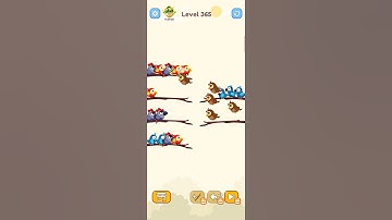 Bird Sort Colour GAMEPLAY LEVEL 365🔥Subscribe Channel@8-Bit games🔥