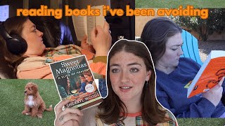 Reading Books Ive Been Avoiding Spoiler Free Reading Vlog