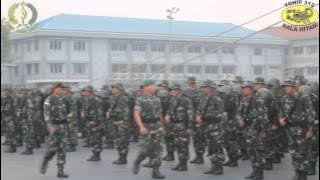 Yonif 312/KH Berangkat ke Garis Depan perbatasan