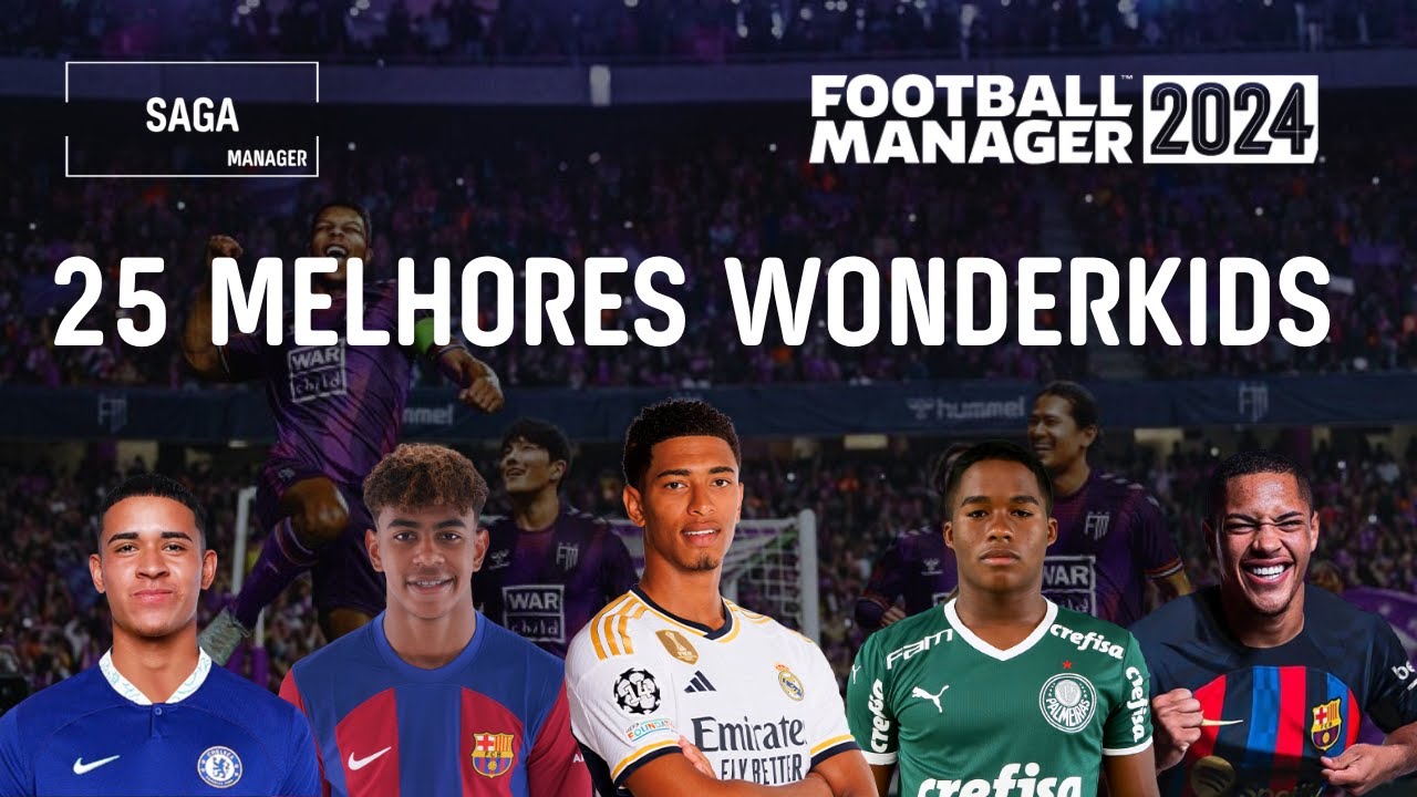 Football Manager 2024: guia dos melhores wonderkids e