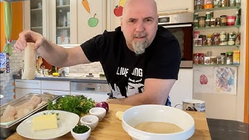 Kabeljau Bordelaise ( Kräuterkruste) selbstgemachte