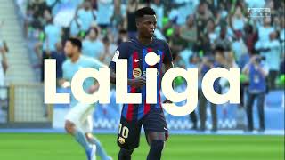 JOGOS  PRO EVOLUTION ⚽  E FIFA ⚽ BARCELONA X CELTA, um jogo fantástico