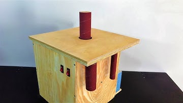 Building the Oscillating Spindle Sander - Salınımlı Rulo Zımpara Makinası