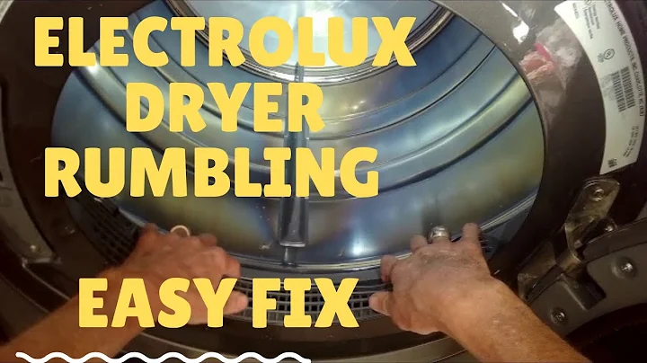✨ELECTROLUX DRYER MAKING NOISES-EASY FIX✨