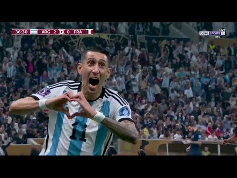 هدف دي ماريا وبكاءه امام فرنسا كأس العالم