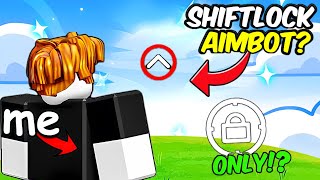 I Tried Bounty Hunting Using Only Shiftlock In Blox Fruits