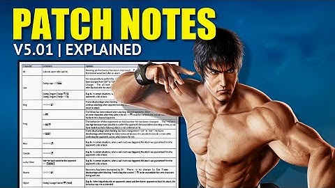 5.01 PATCH NOTES IS HERE! Every Buff & Nerf Explained! Cheaters BANNED  | Tekken 8