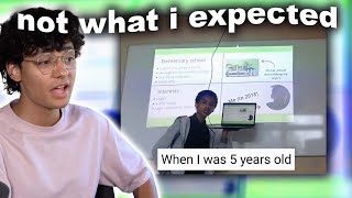 You Made Presentations. I Reacted To Them.
